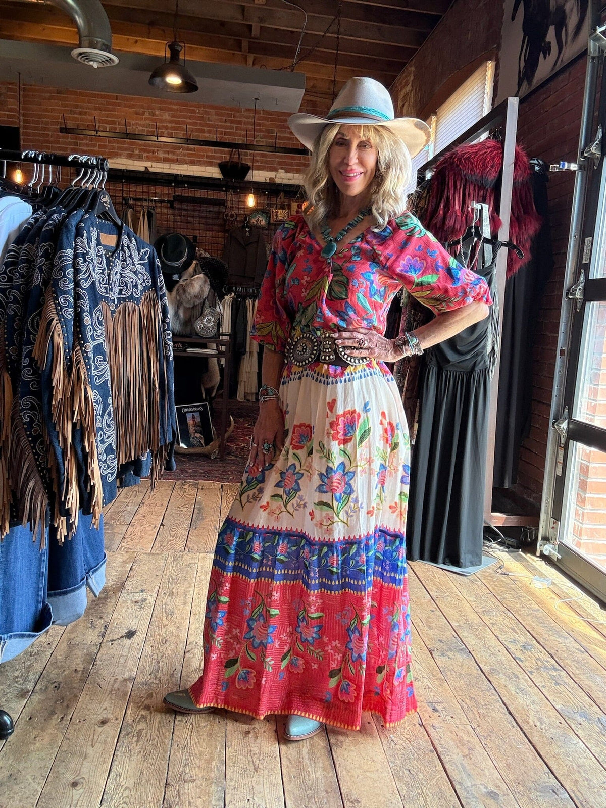 Roumba Maxi Dress - Johnny Was - CSW4725
