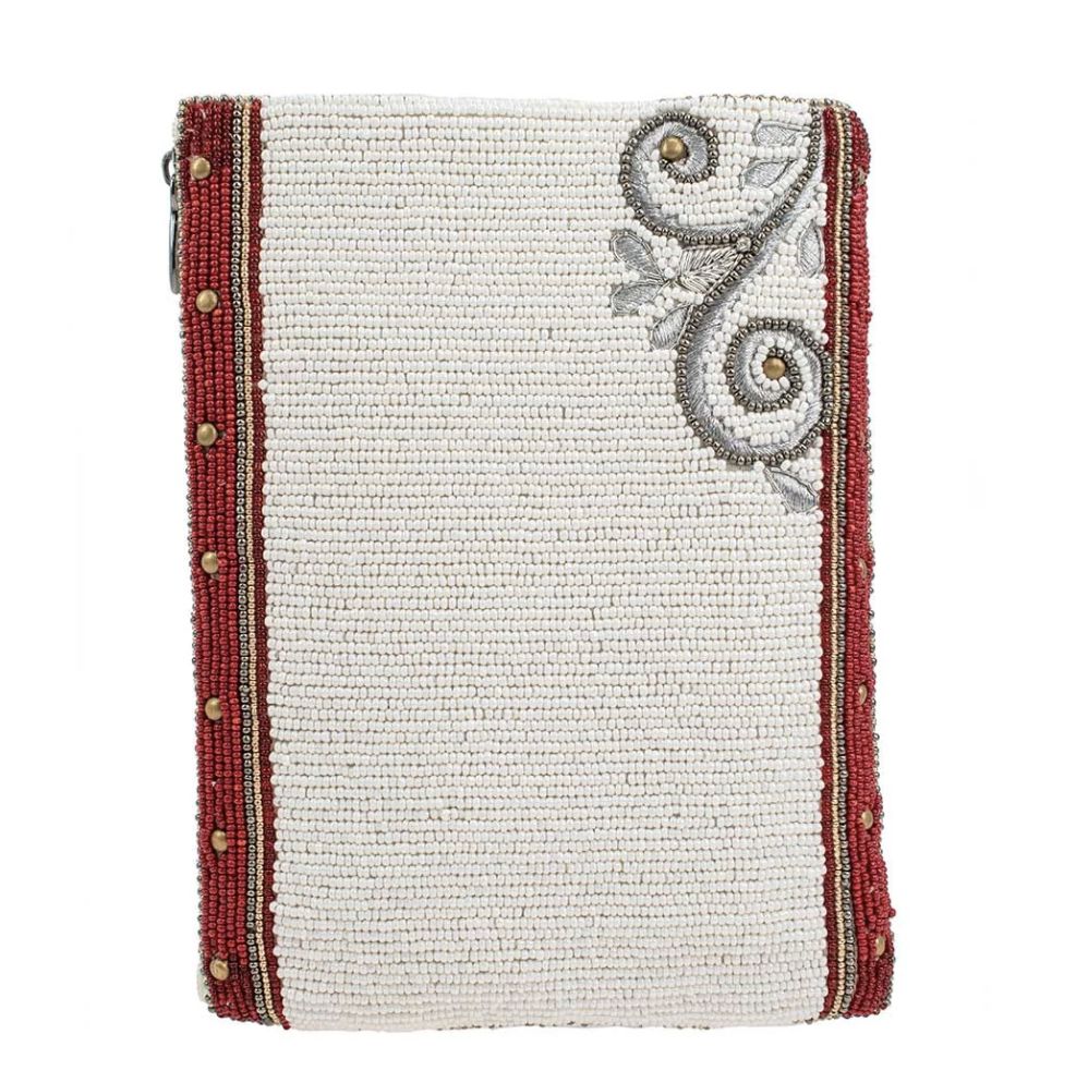 Royal Bee Beaded Crossbody Bag - MFS002329