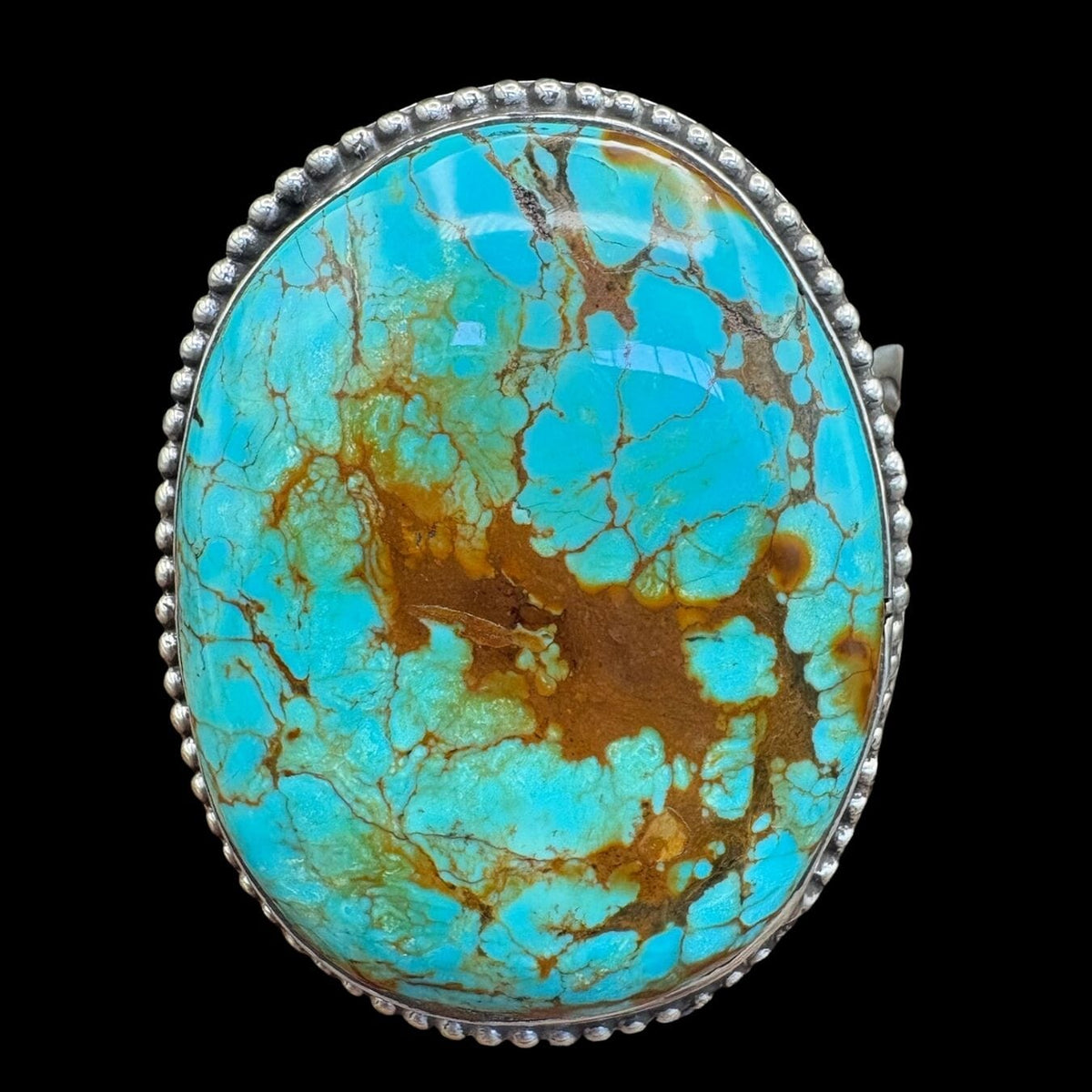 Royston Large Stone Stamped Cuff - CMH323