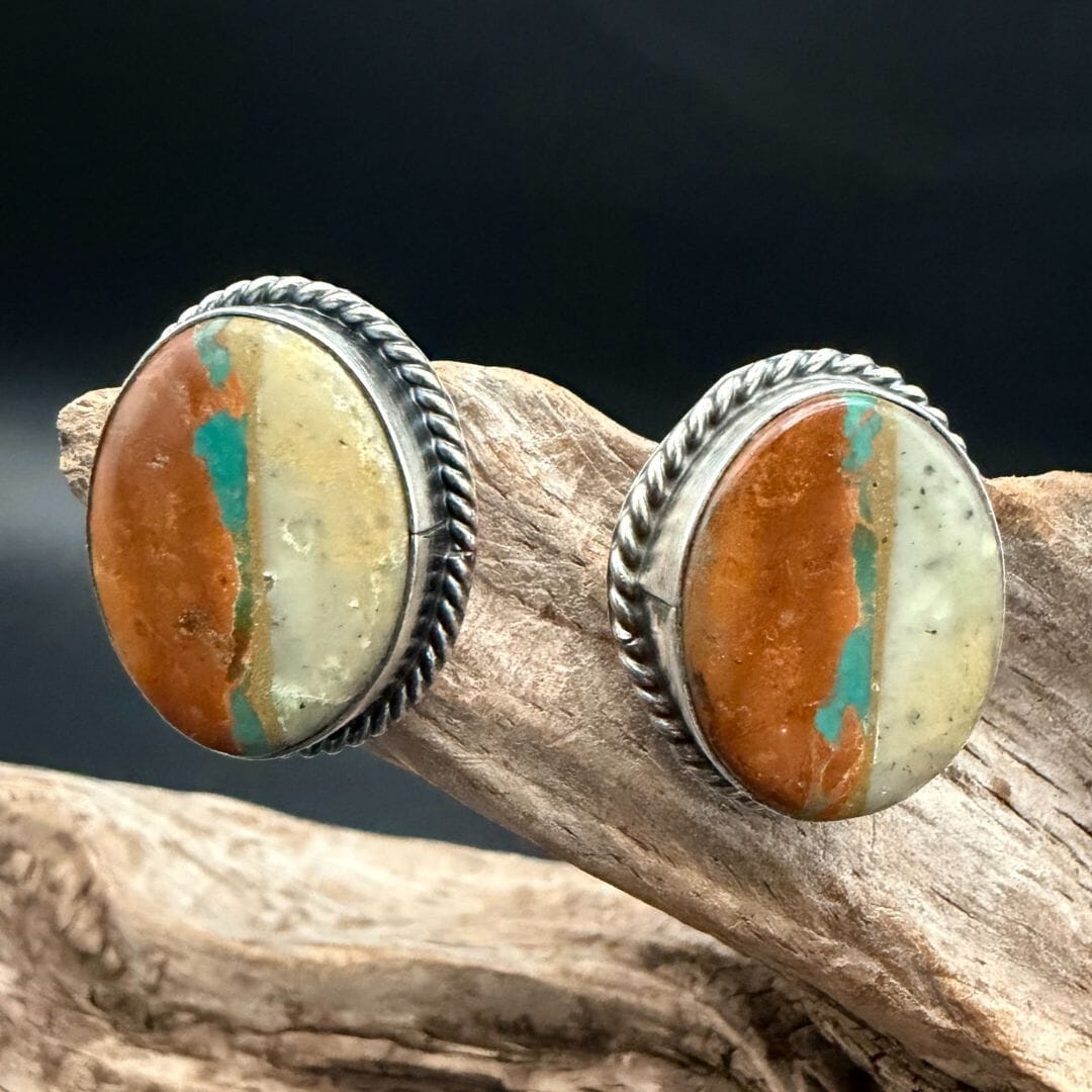 Royston Ribbon Post Earrings - EITG21
