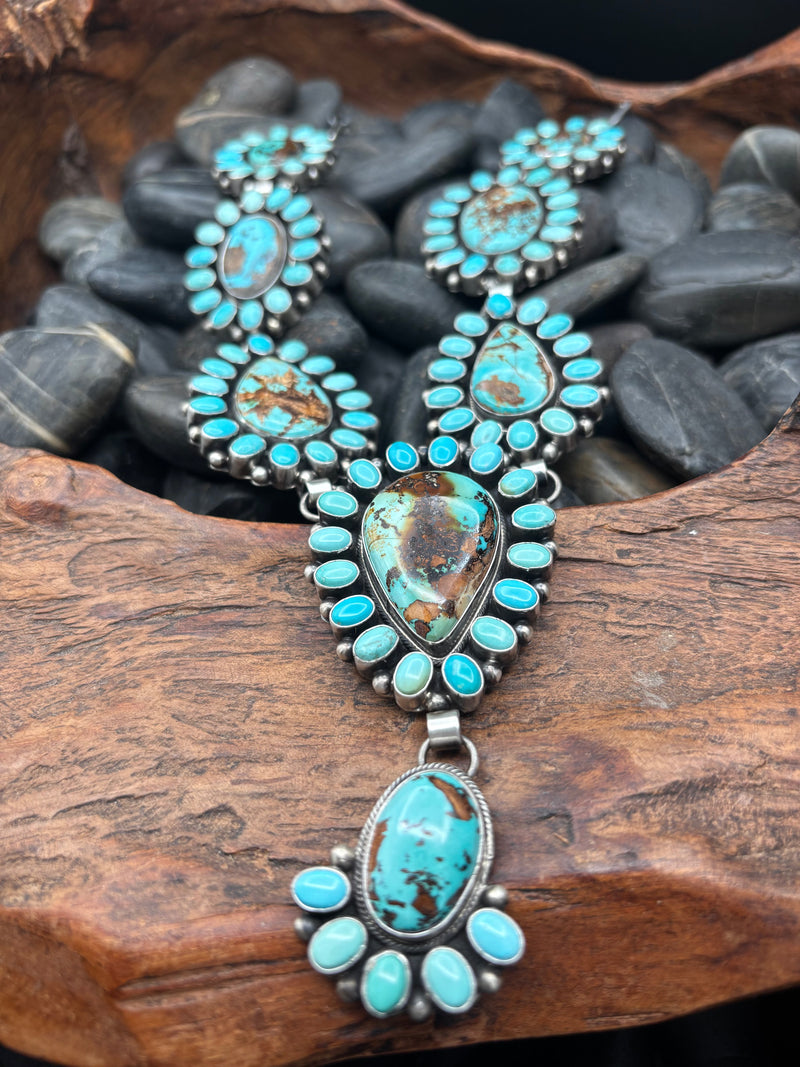 Royston & Sonoran Turquoise Statement Necklace - NSW67