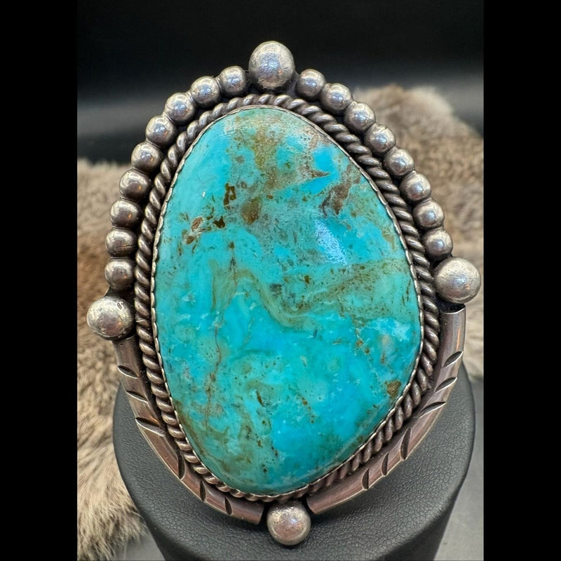 Royston Turquoise And Sterling Cuff - CMH311