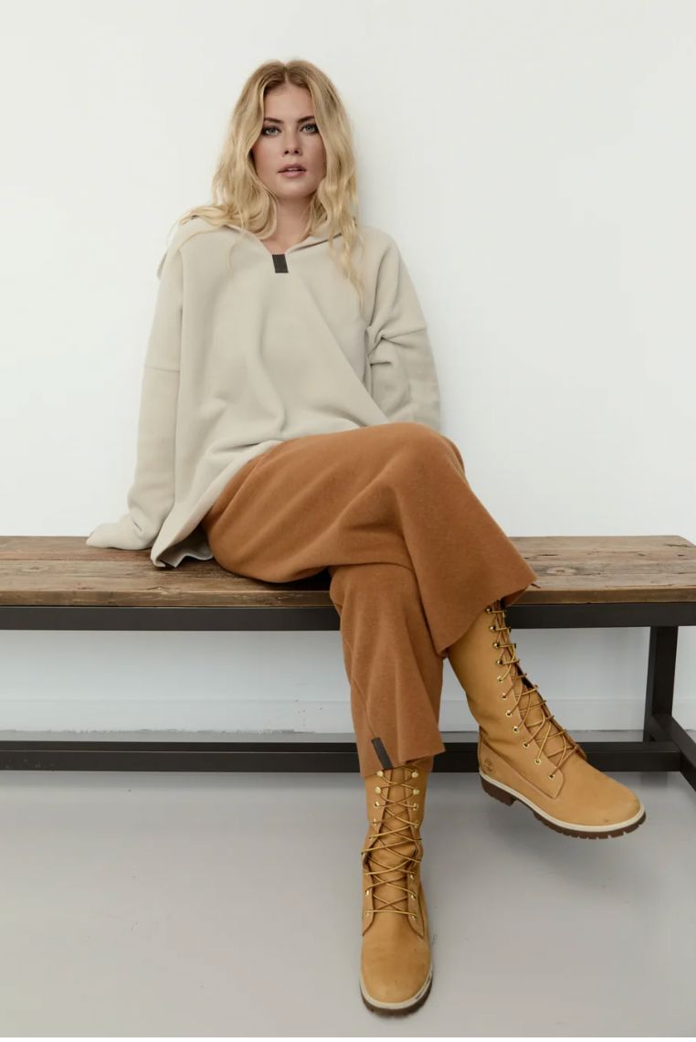 Rust 3/4 Length Fleece Pants - 2115RU