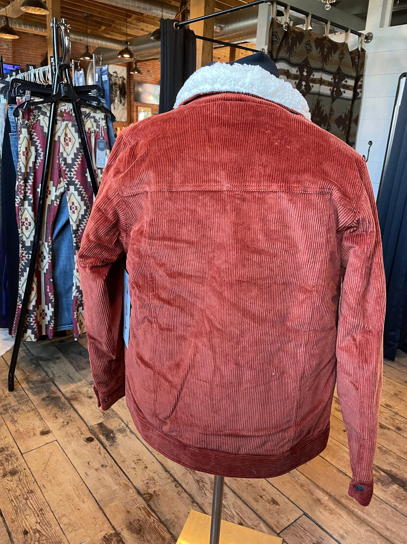 Rust Georgia Corduroy Jacket - 42195R