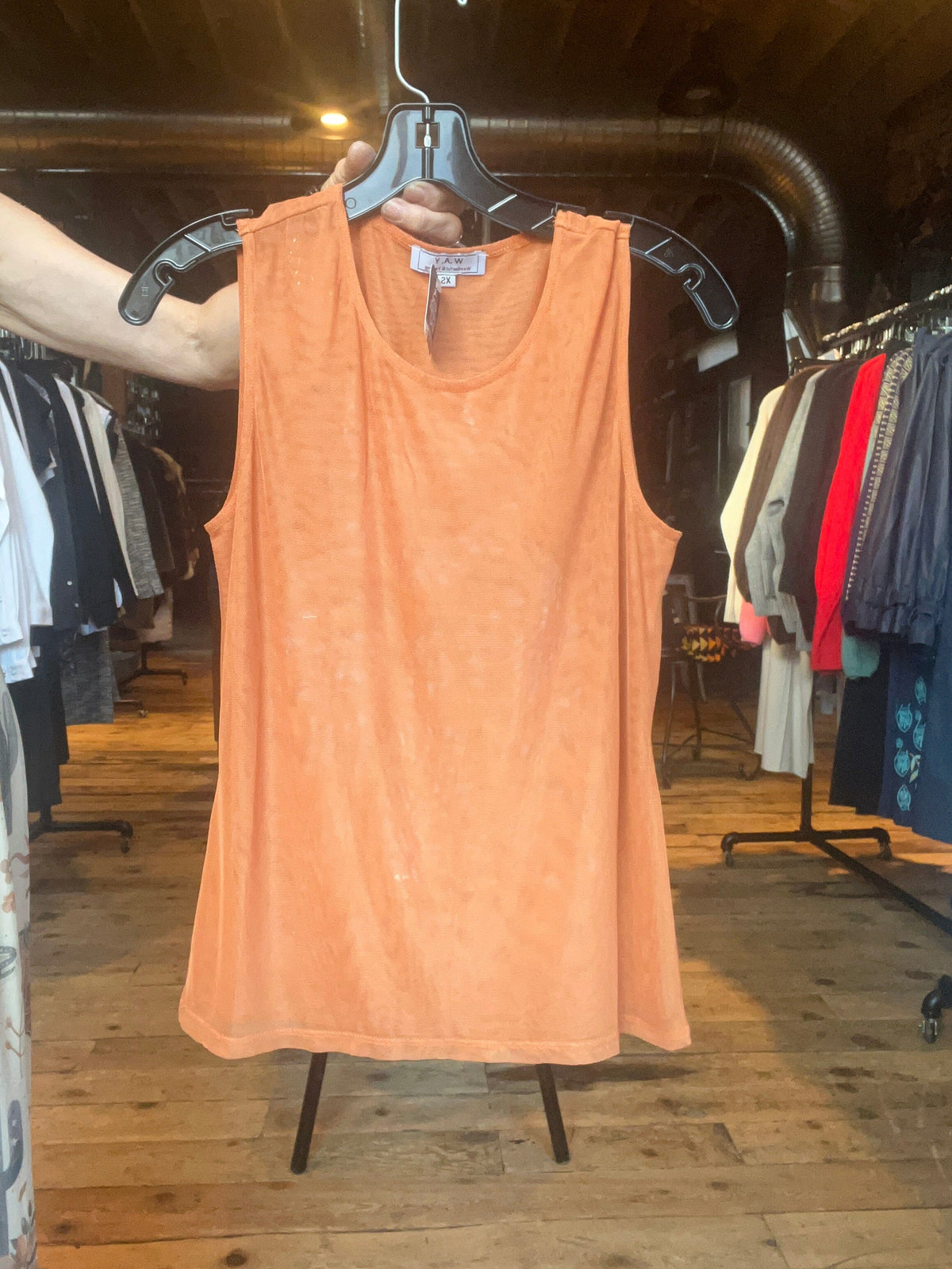 Rust Mesh Tank - 4351RU