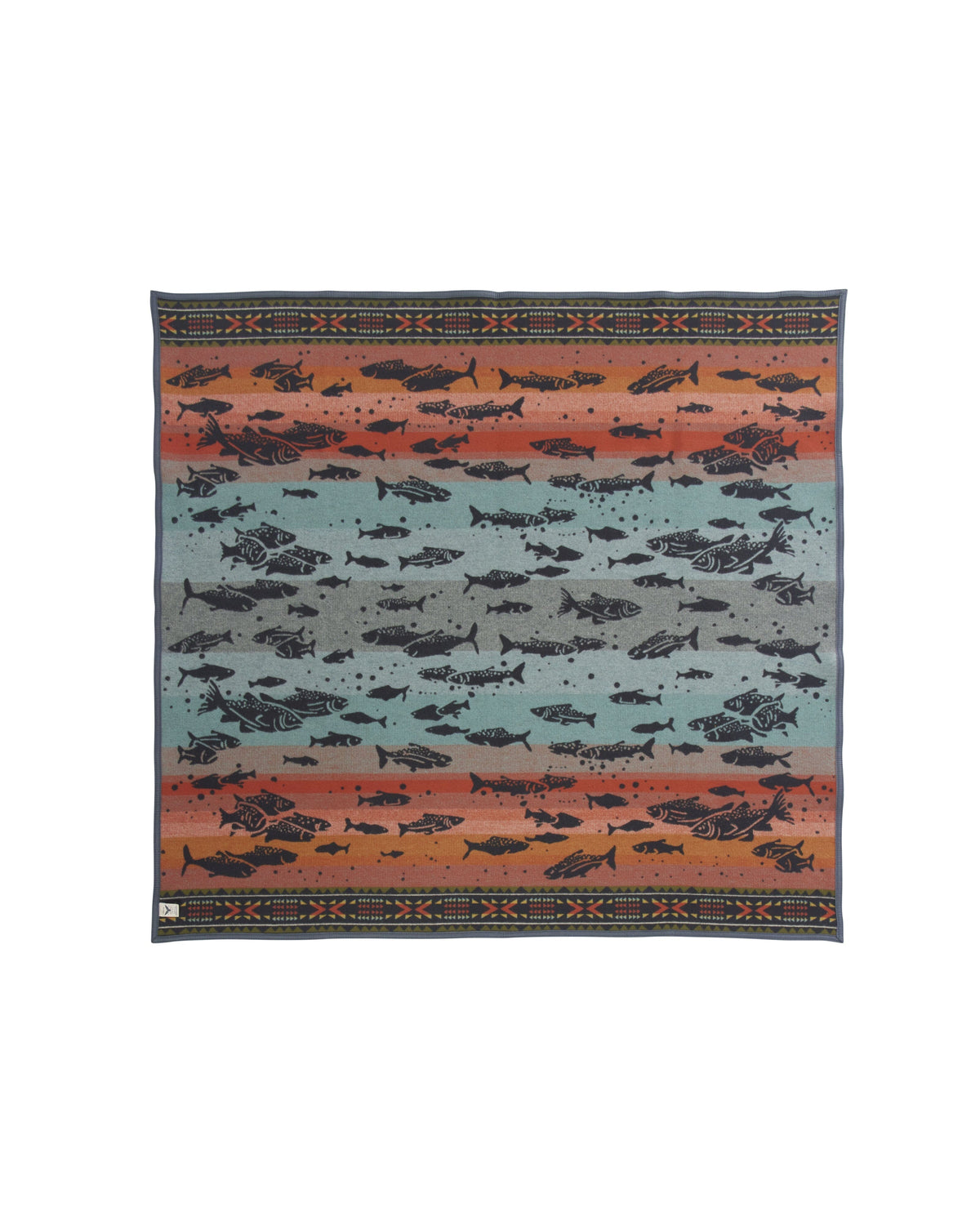 Salmon Run Jacquard Throw - Pendleton - ZF617