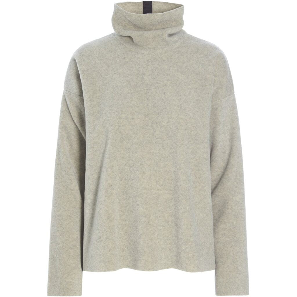 Sand Fleece High Neck Top - 1360S