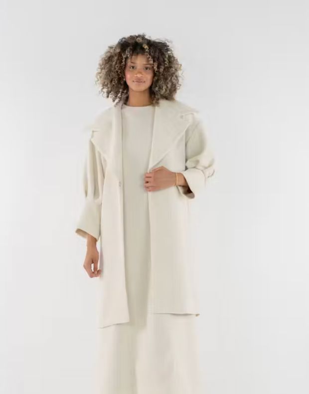 Sandshell Manhattan Coat - EM1109