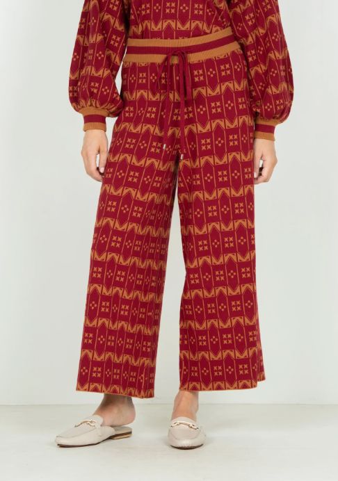 Santa Maria Teddy Crop Trouser - EM1036