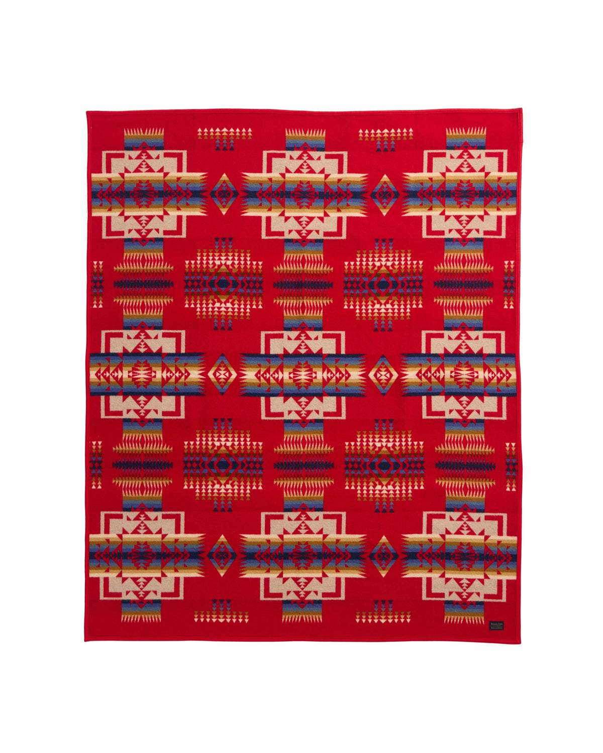 Scarlet Chief Joseph Jacquard Blanket - Pendleton - BKPD30