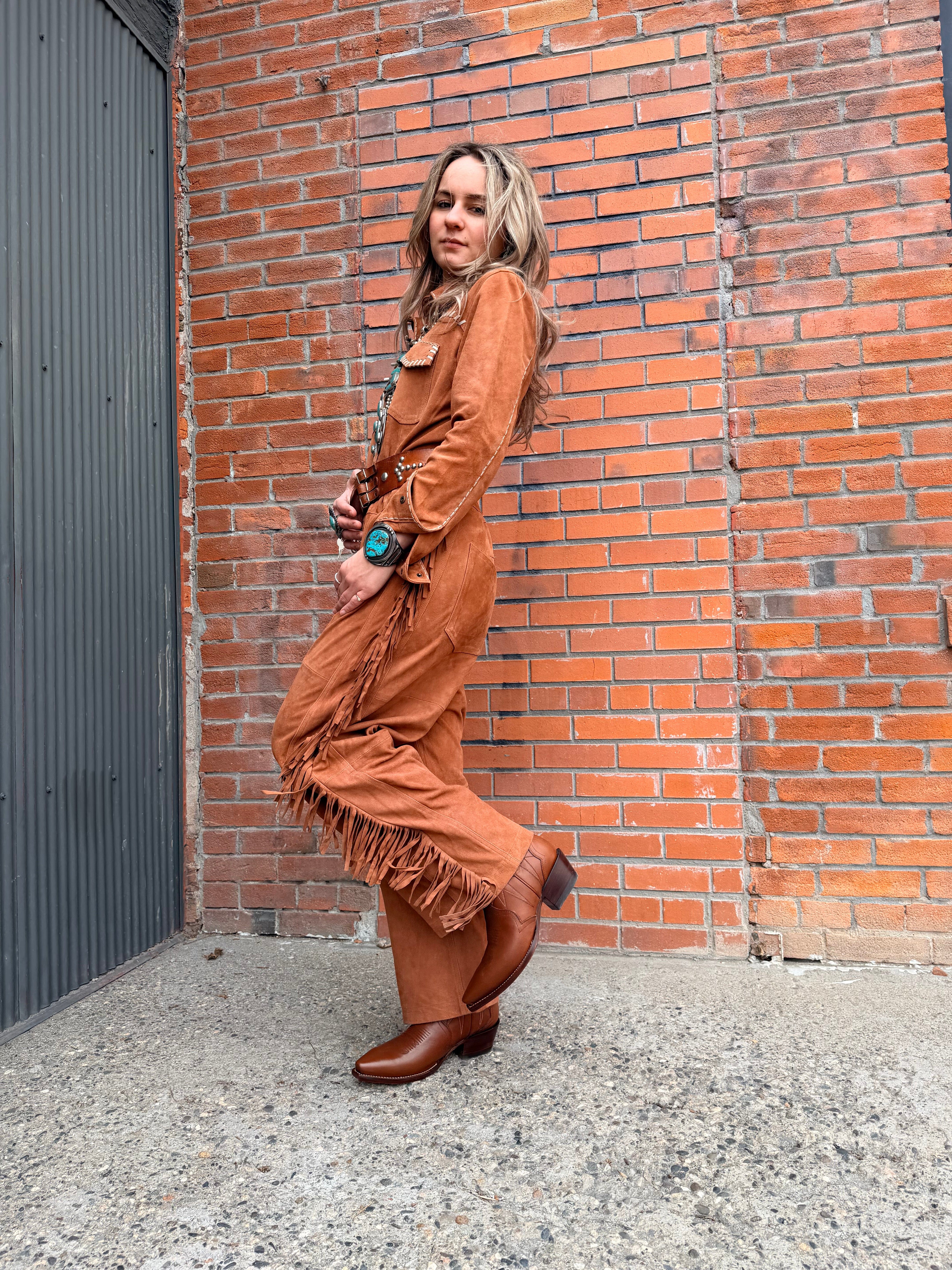 Seafield Jumpsuit - Double D Ranch - P645B – STONE FEATHER ROAD