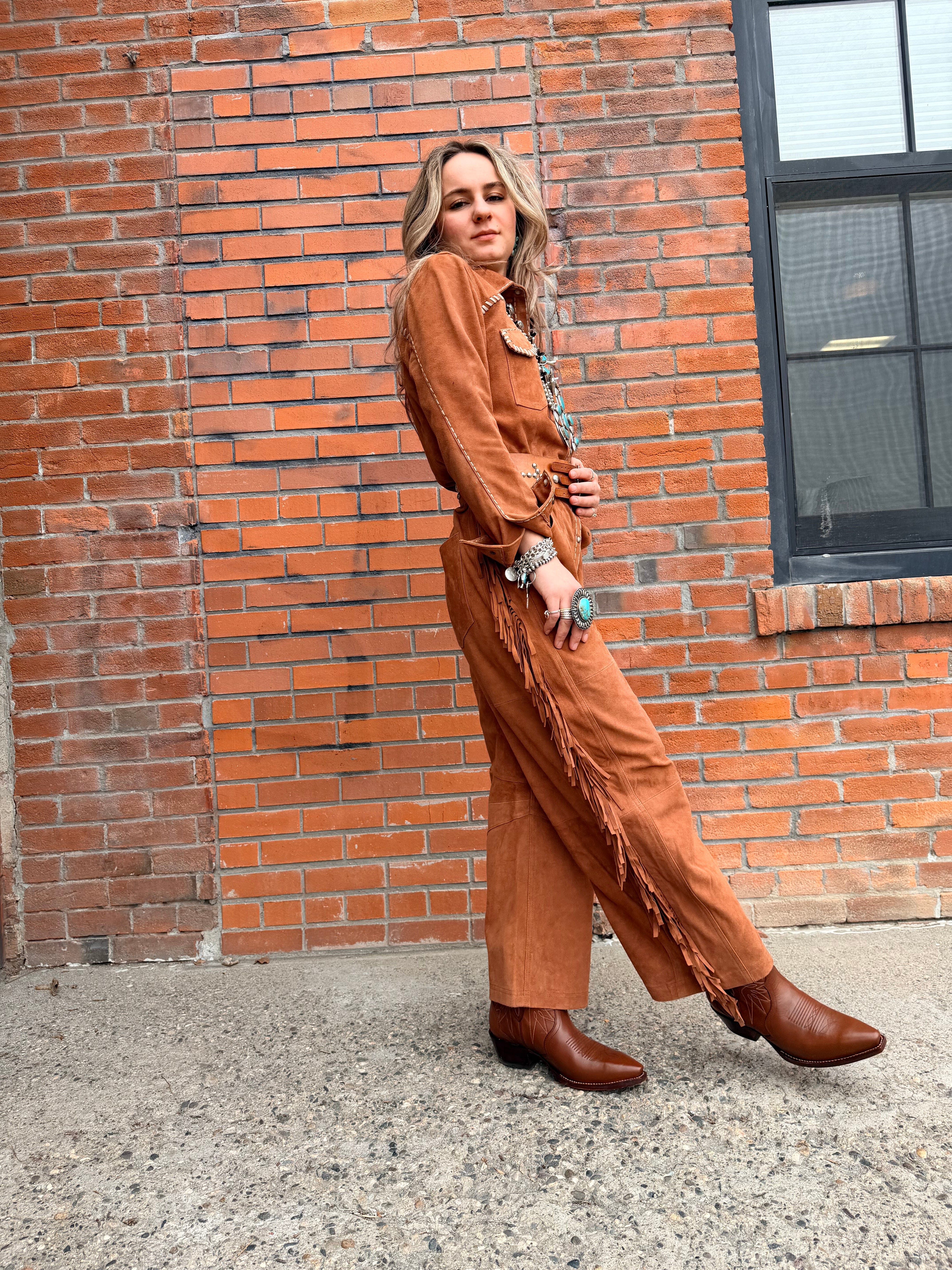 Seafield Jumpsuit - Double D Ranch - P645B – STONE FEATHER ROAD