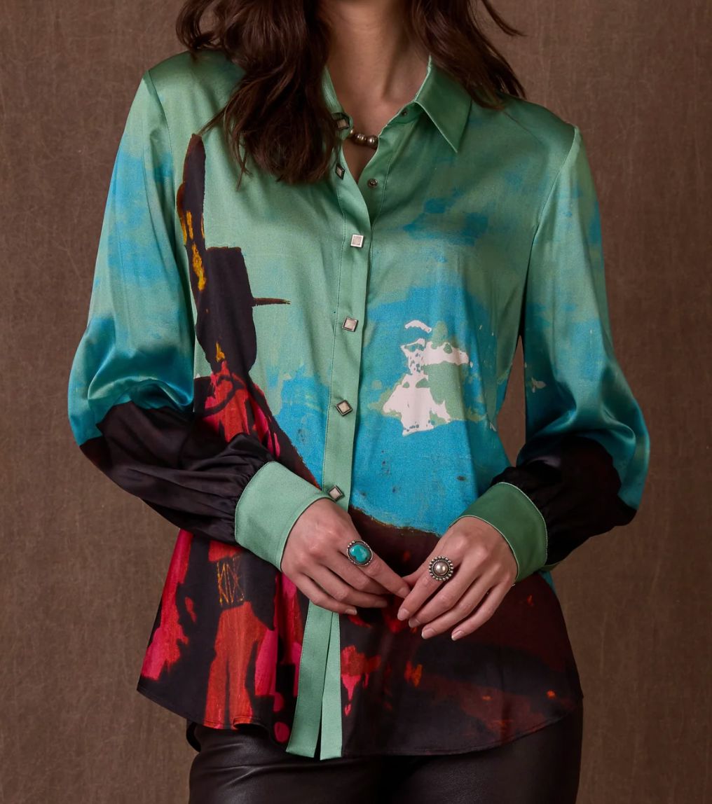 Serenity Rising Blouse - Double D Ranch - T4147