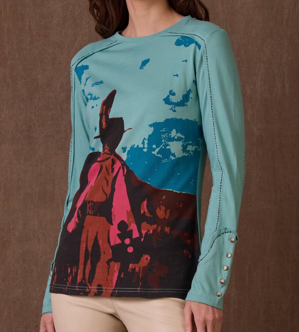 Serenity Rising Tee - Double D Ranch - T4143