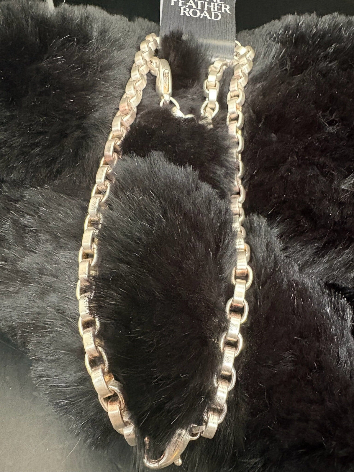 SETMH8 Sterling Silver Chain & Bracelet Set - SETMH8