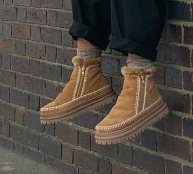 Setsu 4.0 Chestnut Suede/Crochet Natural - SETCCN