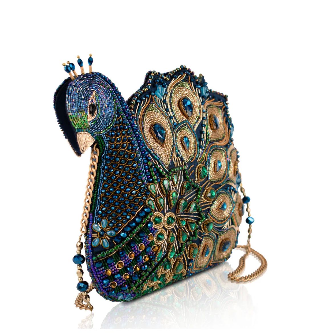 Show Off Beaded Crossbody Handbag - MFS002632