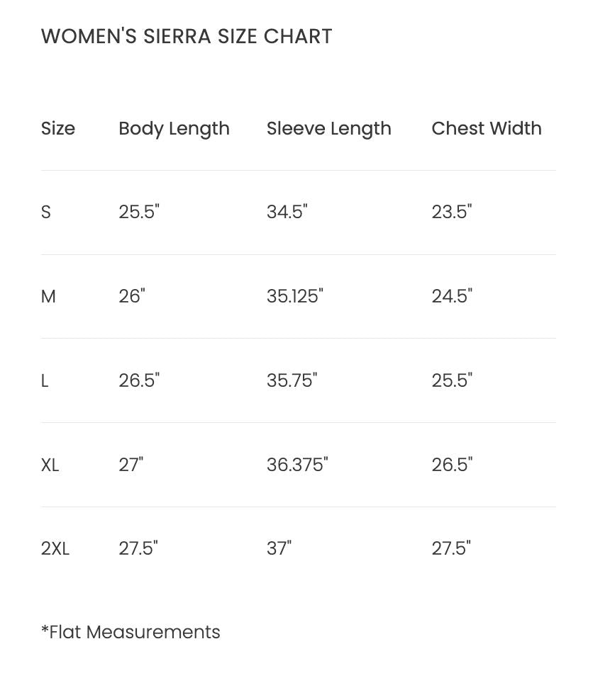Sierra Natural Jacket - WJA27N