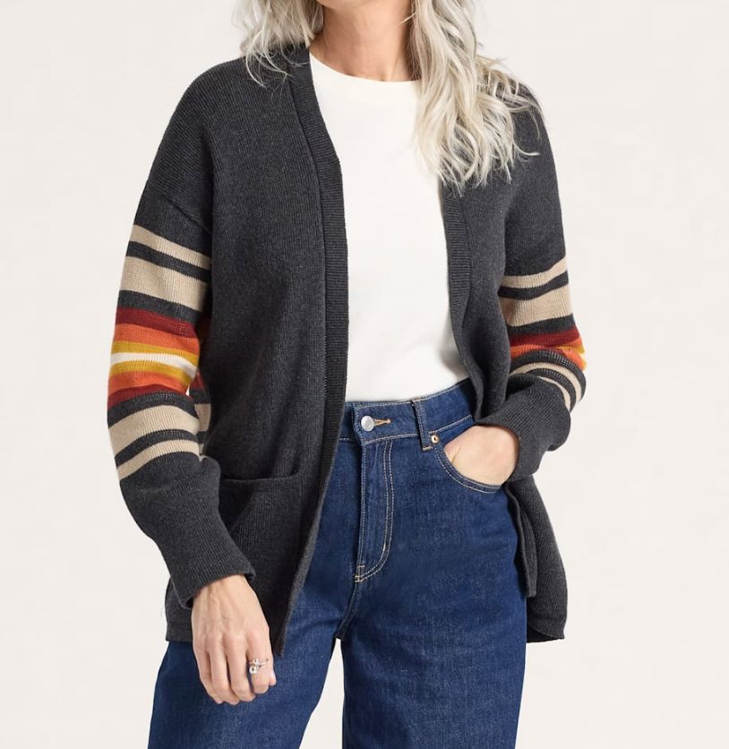 Sierra Springs Cardigan - Charcoal - Pendleton - TC0092C