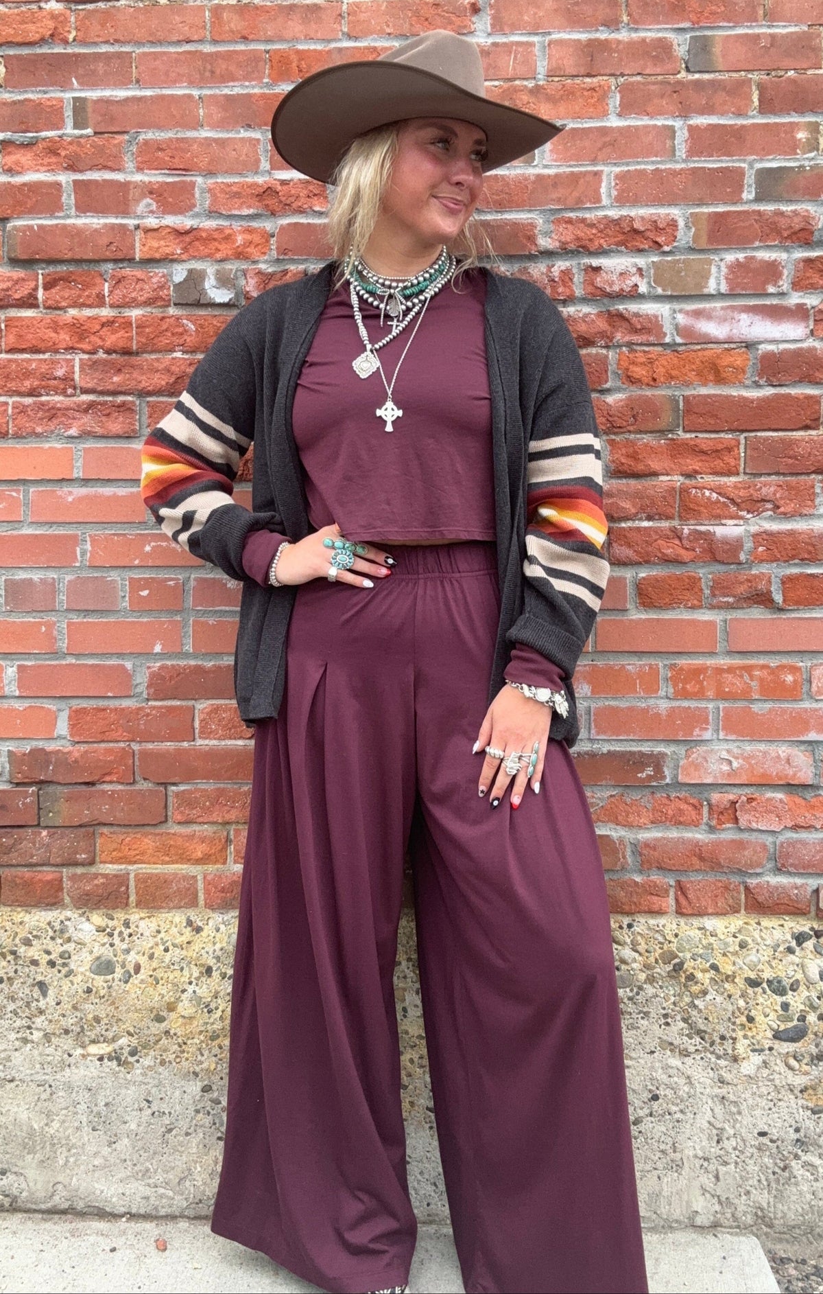 Sierra Springs Cardigan - Charcoal - Pendleton - TC0092C