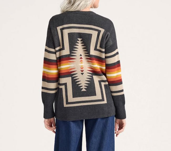 Sierra Springs Cardigan - Charcoal - Pendleton - TC0092C