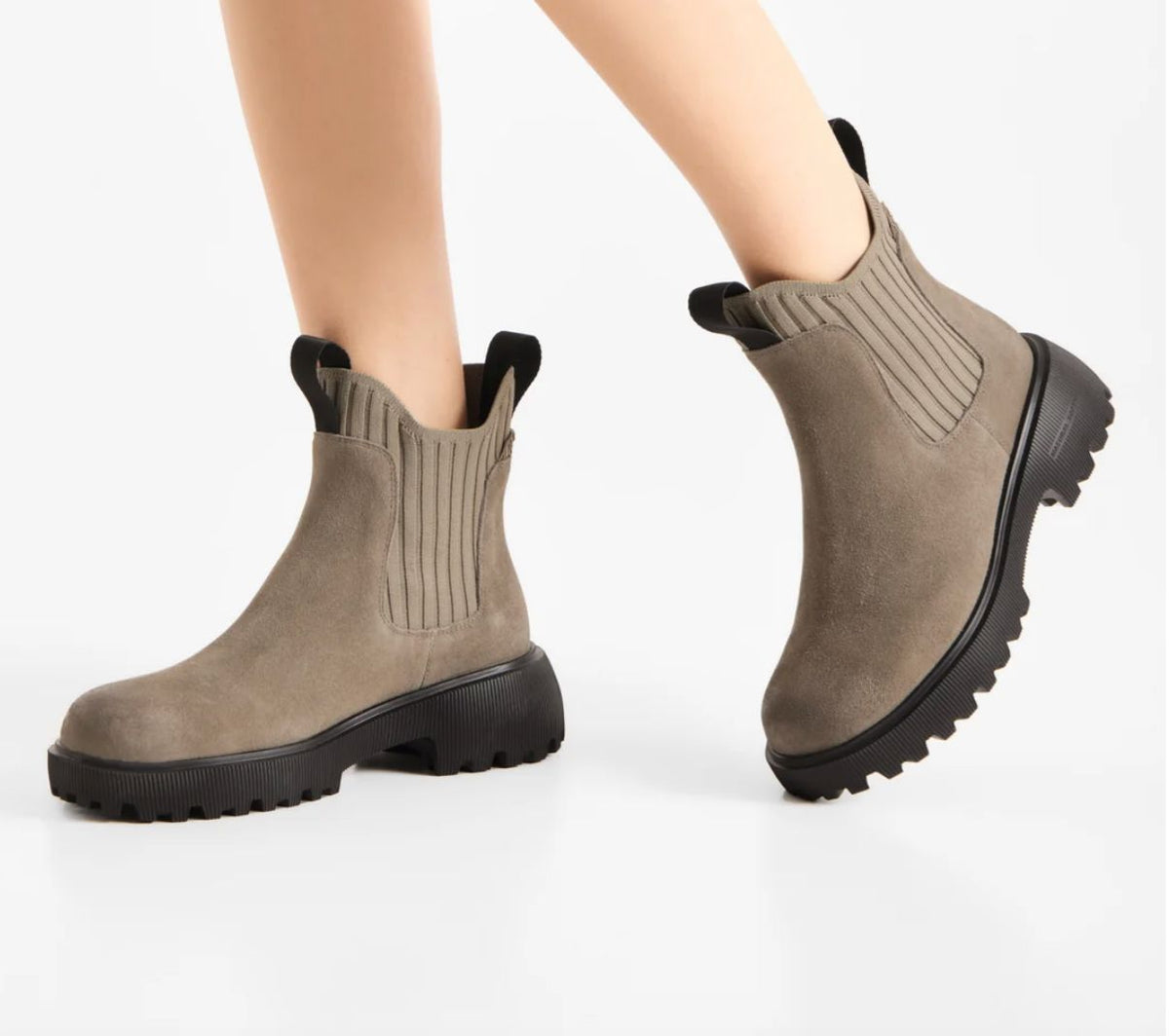Silver Mink Isabella Boot - WS168S