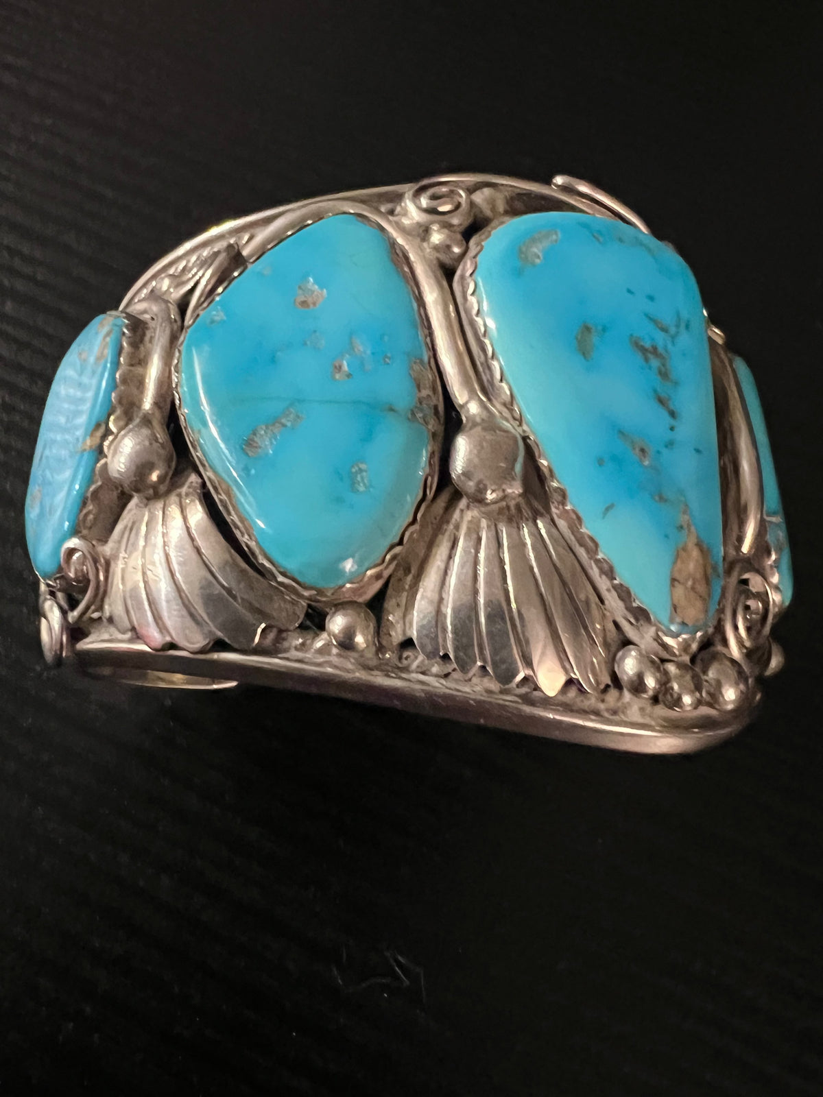 Sleeping Beauty Turquoise/Sterling Cuff - CMH220