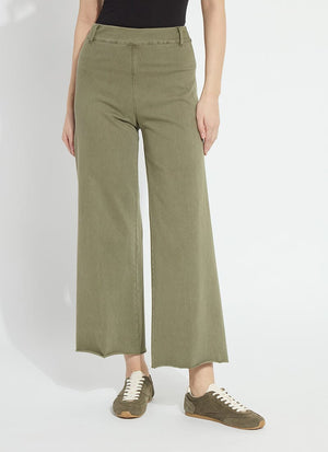 Smoked Green Erin Ankle Pant - Lysse - LY3209S