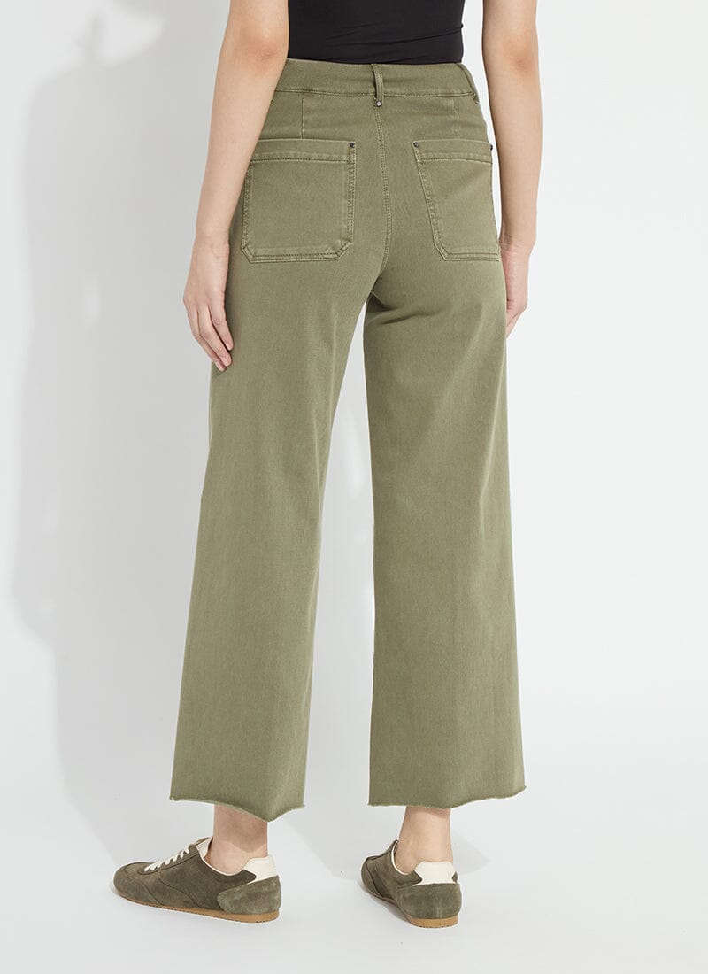 Smoked Green Erin Ankle Pant - Lysse - LY3209S