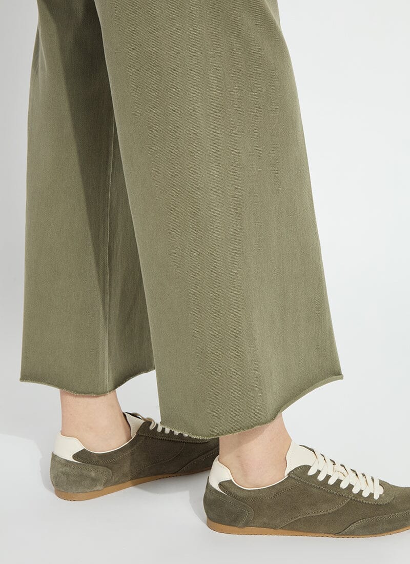 Smoked Green Erin Ankle Pant - Lysse - LY3209S