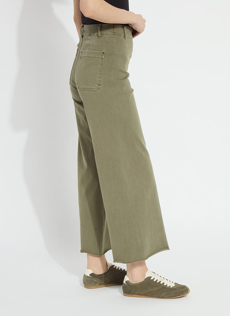 Smoked Green Erin Ankle Pant - Lysse - LY3209S