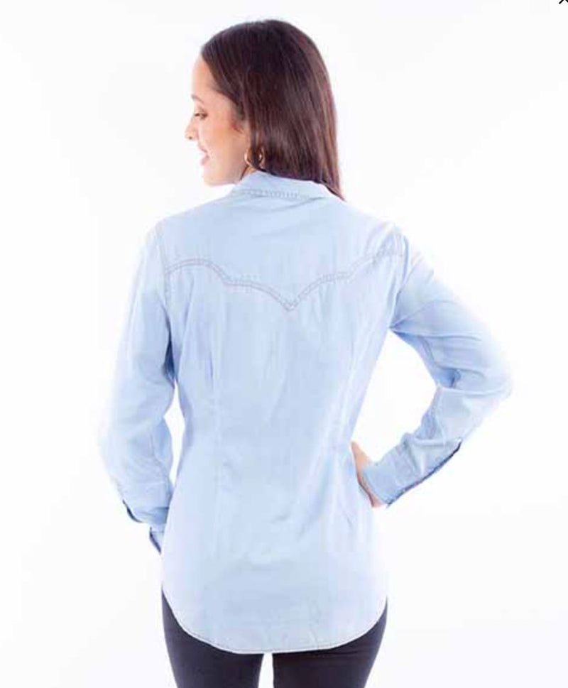 Snap Front Western Top - HC932