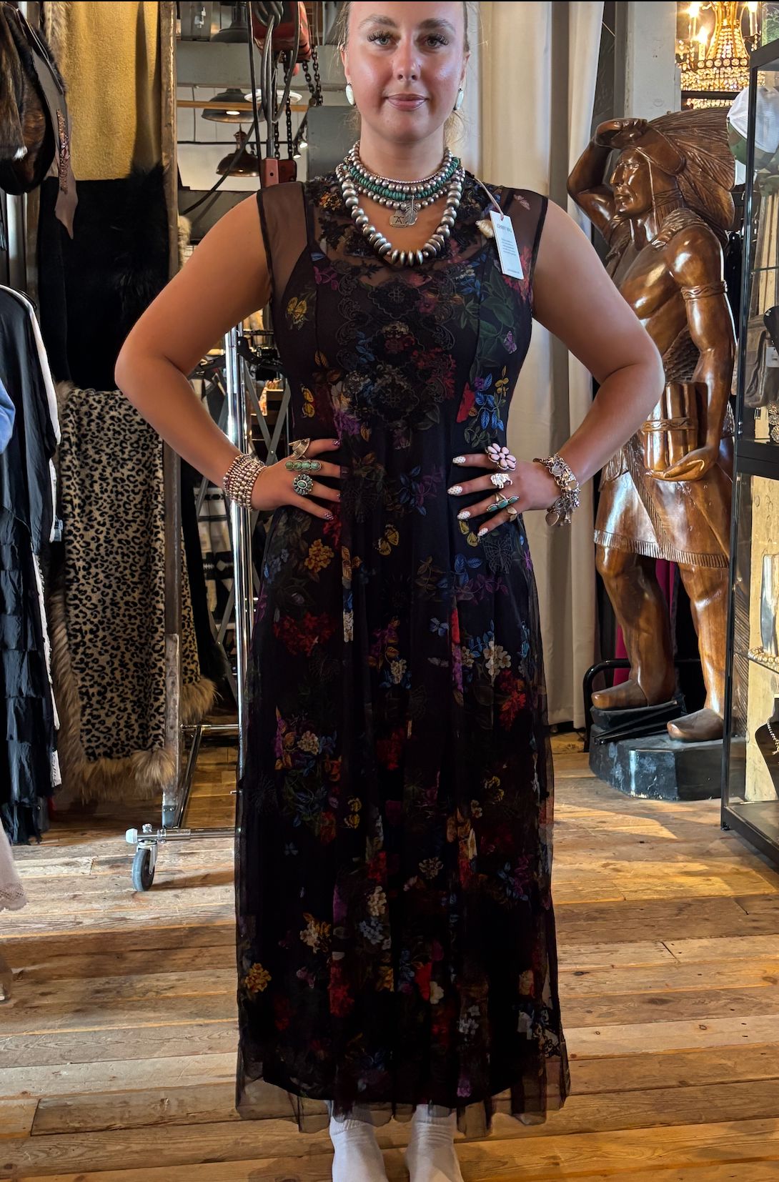 Socorro Kahlani Mesh Dress - C39926