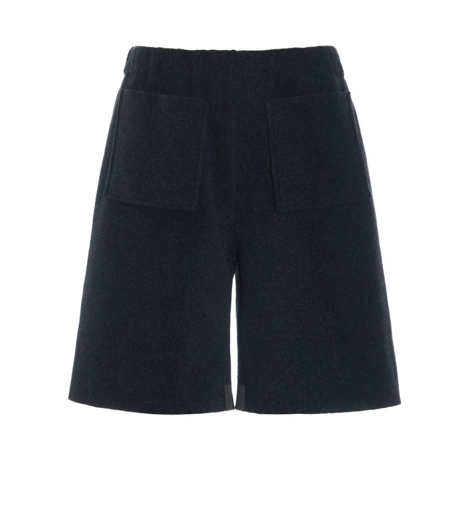 Soft Black Fleece Short - 2123SB