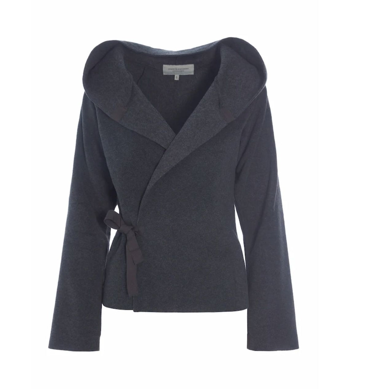 Soft Black Wrap Cardigan - 1009SB