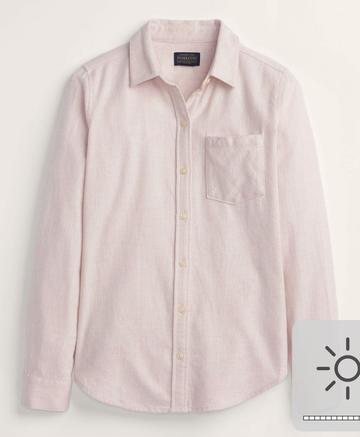 Soft Rose Flannel Shirt - Pendleton - TM630
