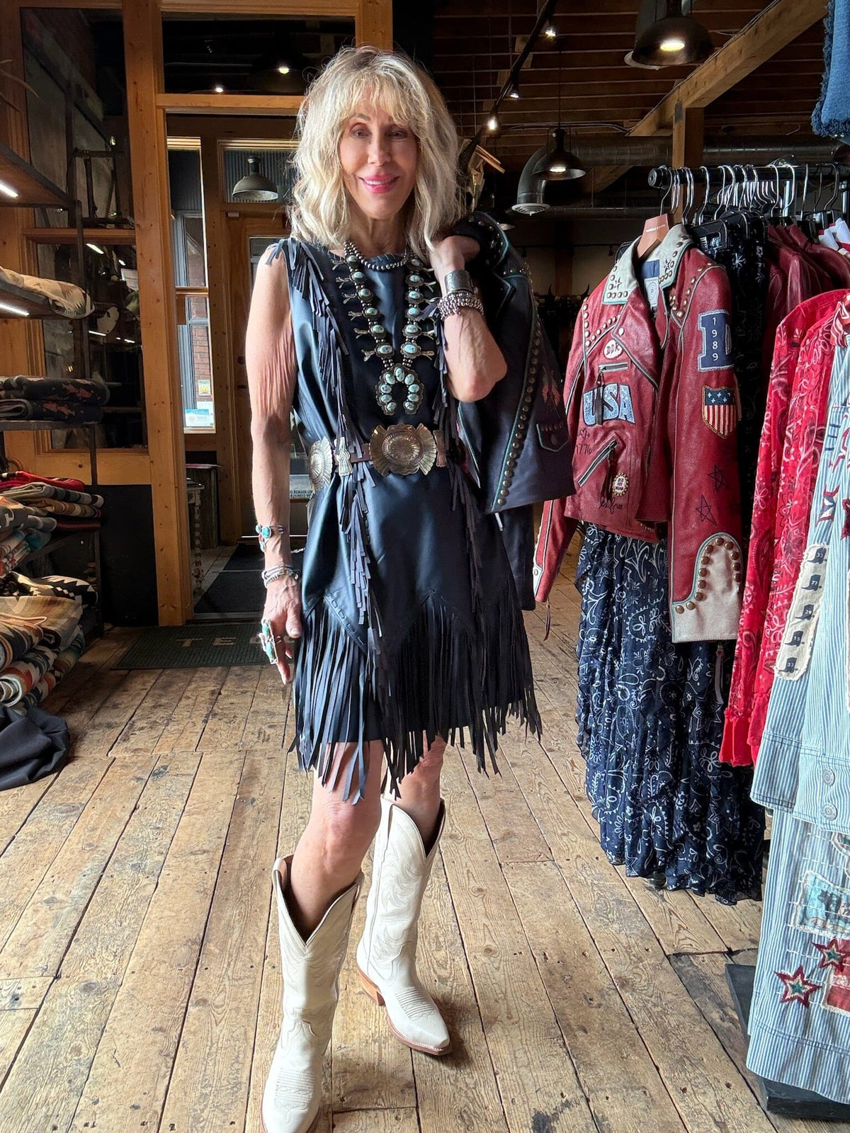 Sonora Dress - Midnight - Double D Ranch - DDD2
