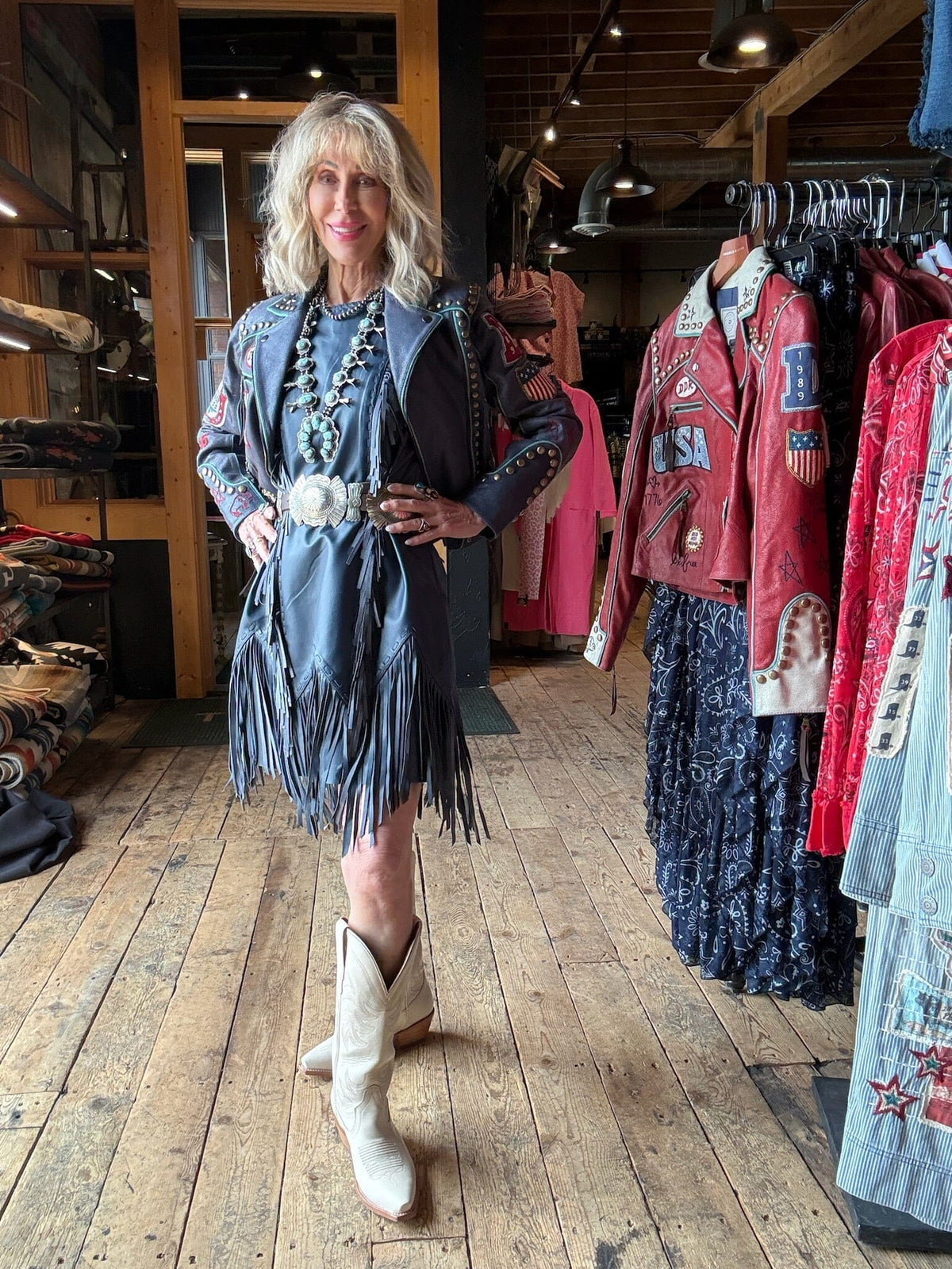 Sonora Dress - Midnight - Double D Ranch - DDD2