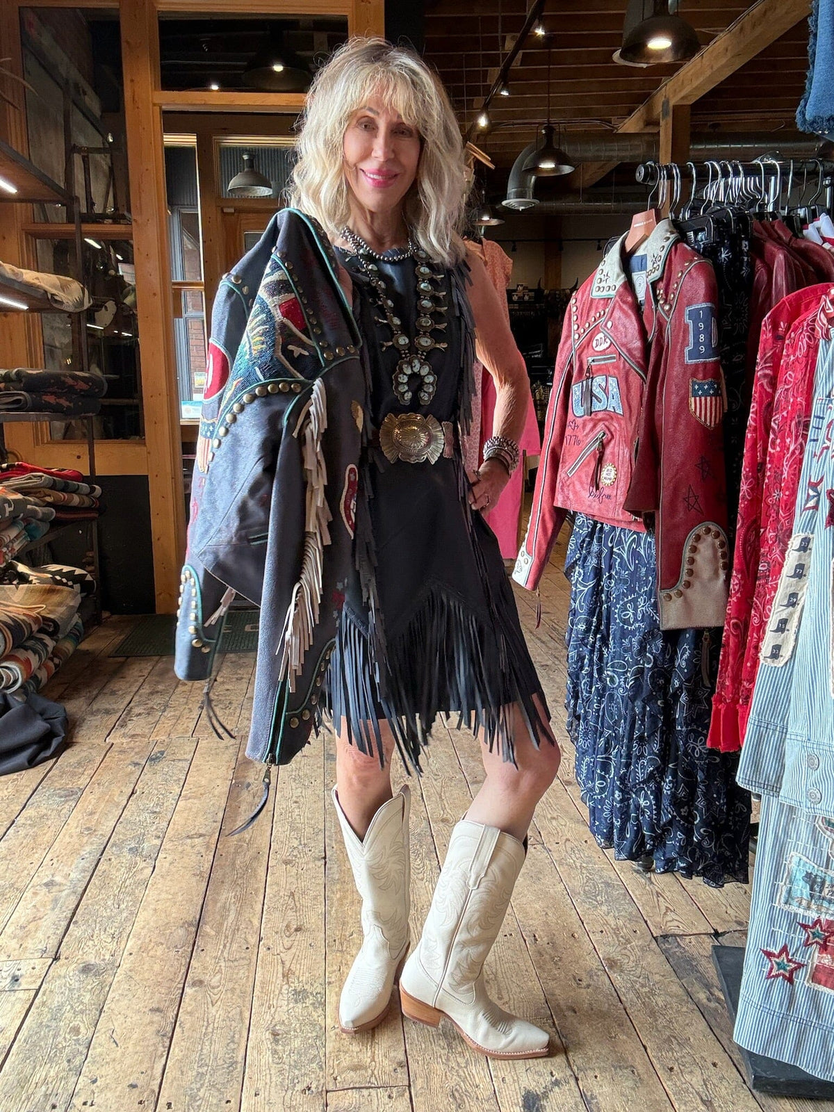Sonora Dress - Midnight - Double D Ranch - DDD2