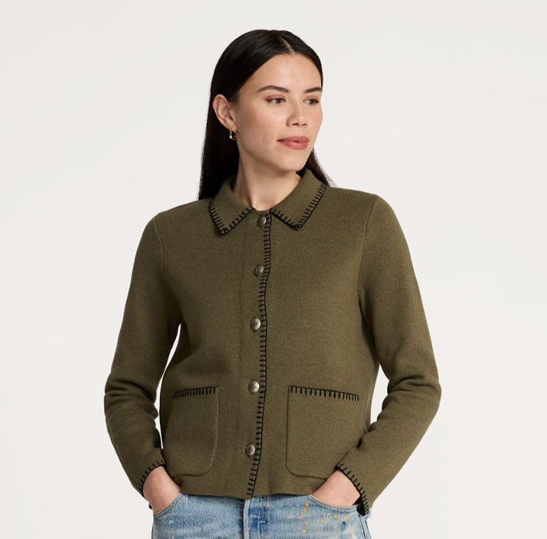 Souvenir Cardigan - Olive - Pendleton - TC0124O