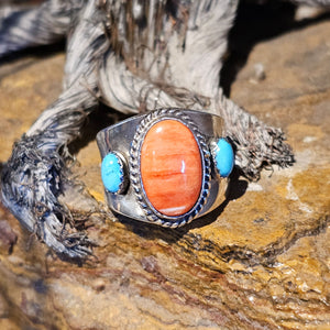Spiny Oyster and Turquoise - Adjustable - RAZ33