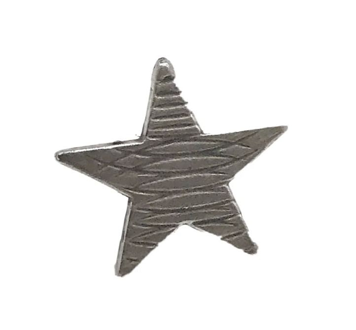 Star Sterling Hat Pin - HPLT2