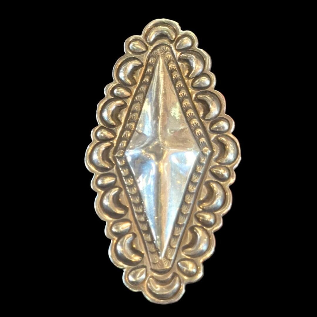 Sterling Diamond Shaped Ring -RRBJ1
