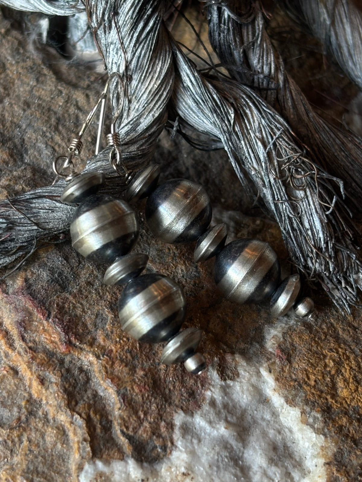 Sterling Pearls Stacked Earring - ESW57