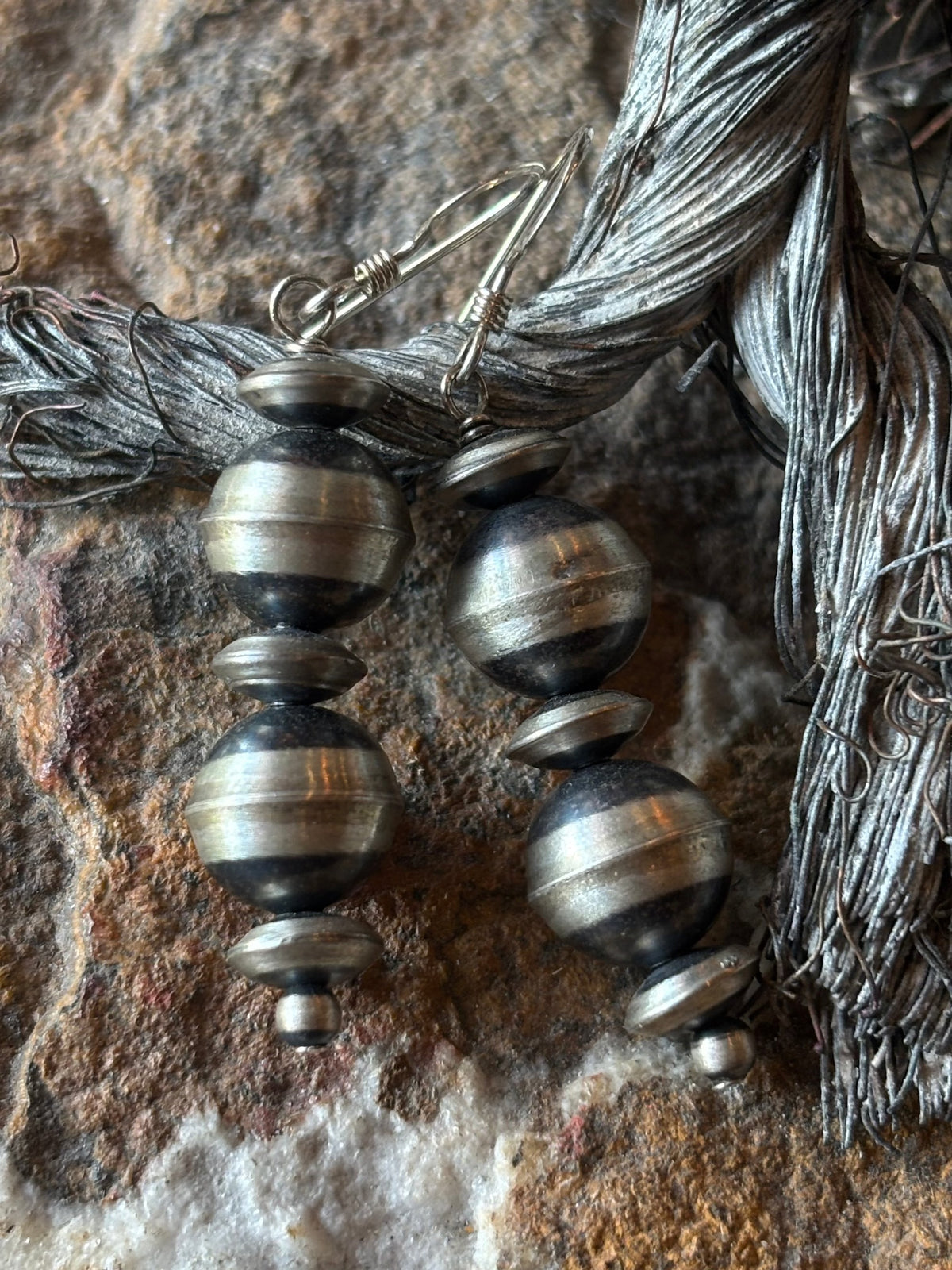 Sterling Pearls Stacked Earring - ESW57