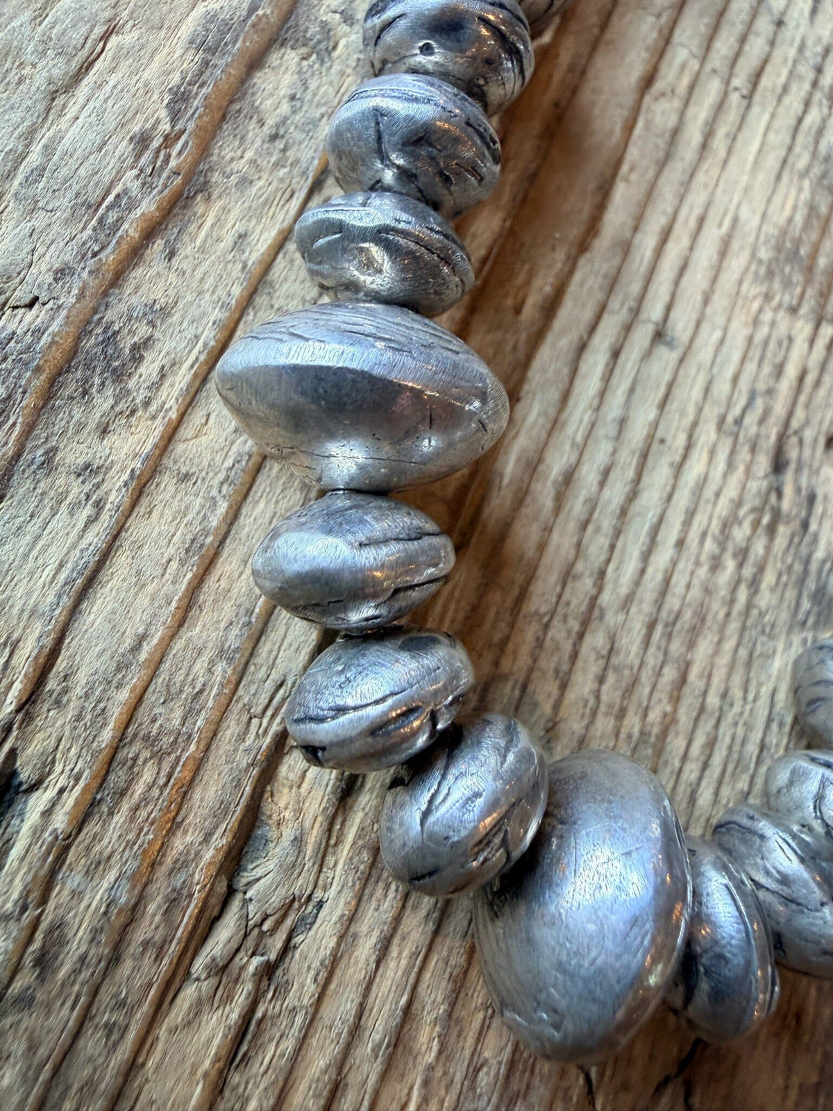 Sterling Saucer Necklace - NLT4