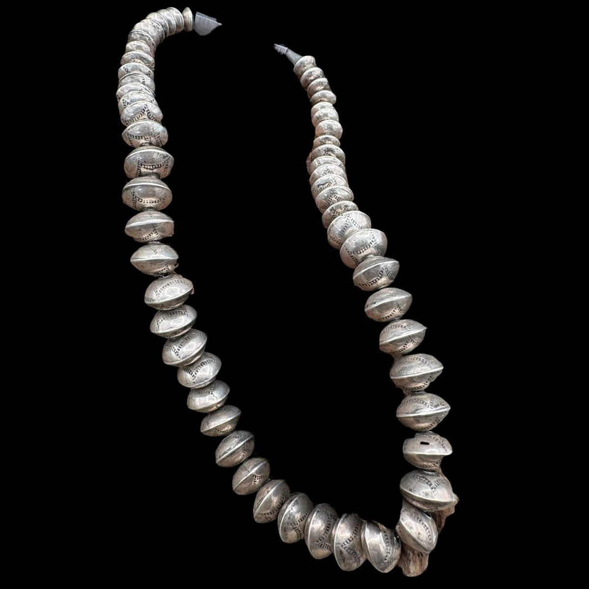 Sterling Saucer Necklace - NLT4