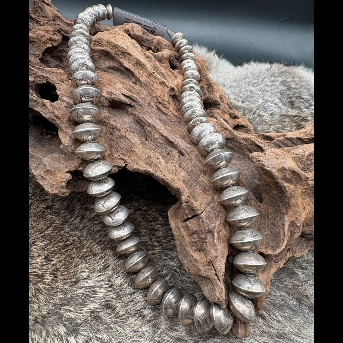 Sterling Saucer Necklace - NLT4