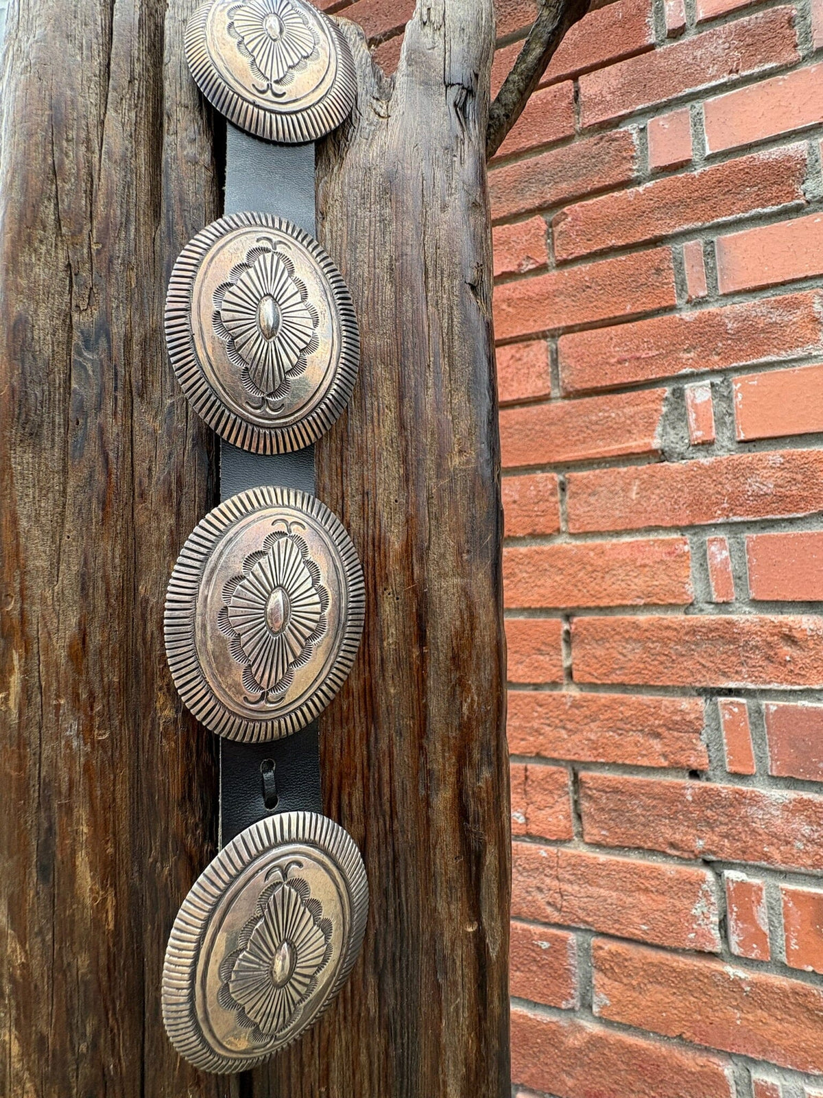 Sterling Silver Concho Belt - BTMH7