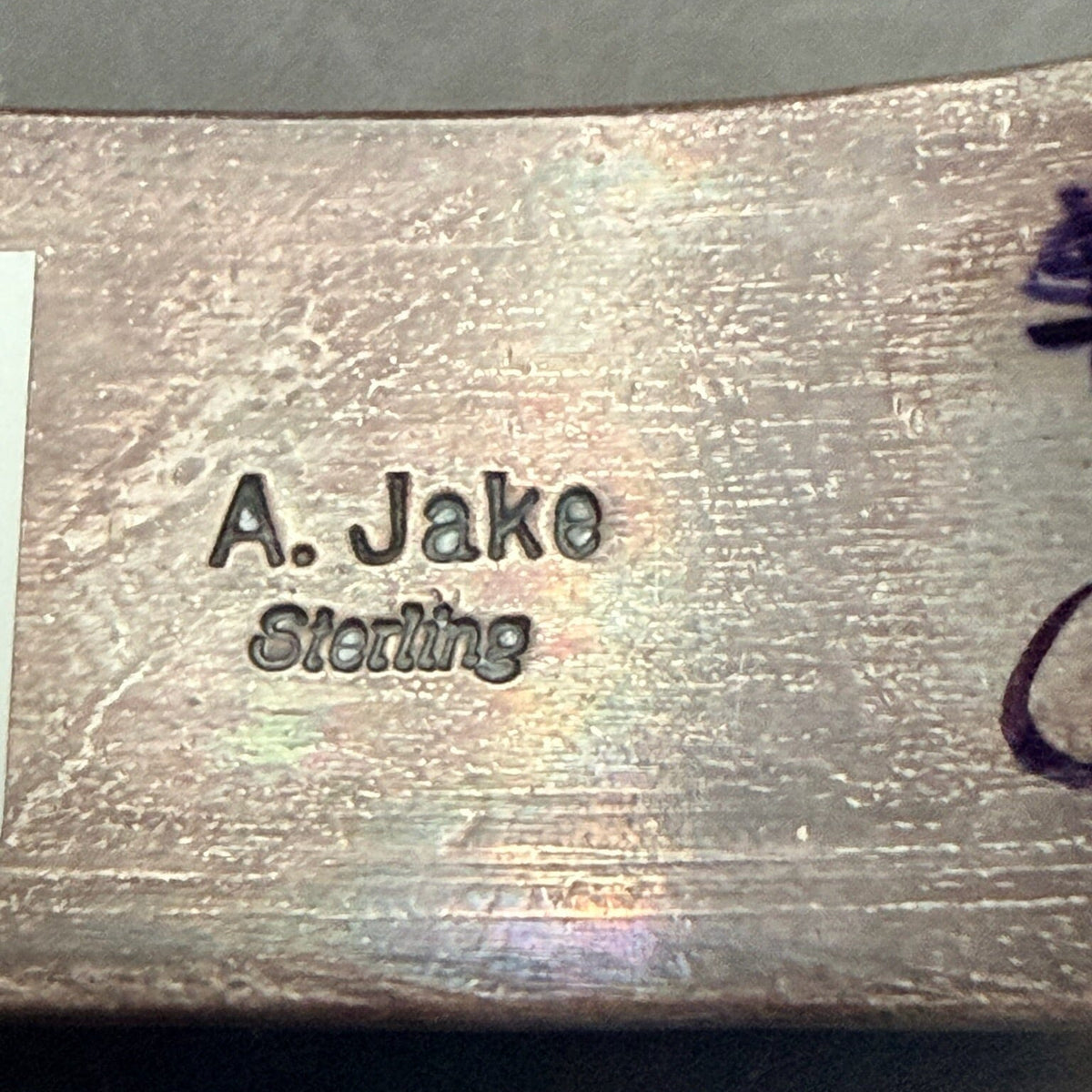 Sterling Silver Coral 7 Stone Cuff - Alvin Jake - CMH238